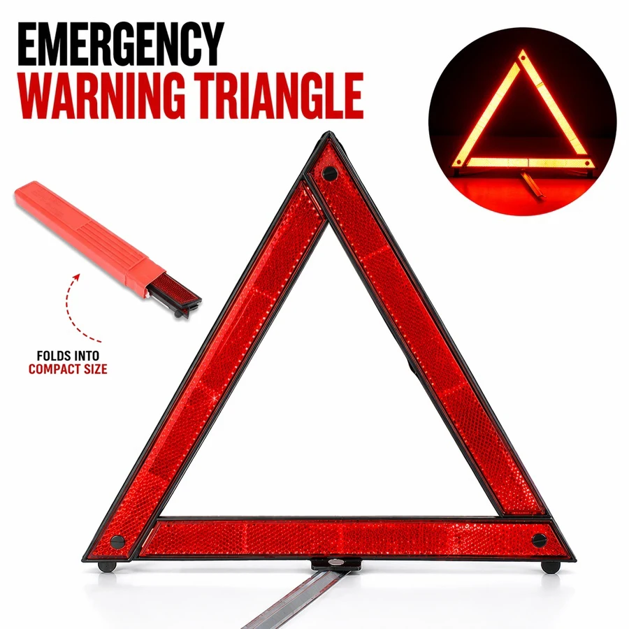 Emergency Exit Sign - Araba Tripod Katlanabilir Dur İşareti Reflektör